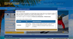 Desktop Screenshot of karmatravel.eu